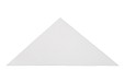 Reinforcing triangle, white