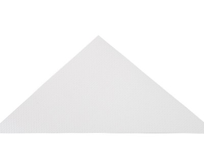 Reinforcing triangle, white