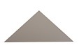 Reinforcing triangle, beige