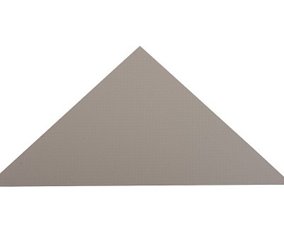 Reinforcing triangle, beige