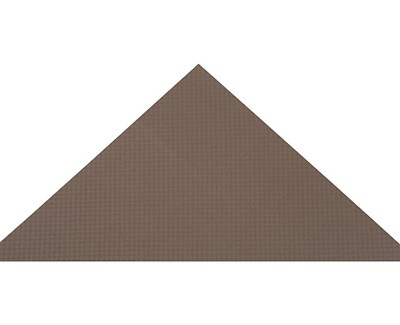 Reinforcing triangle, dark beige