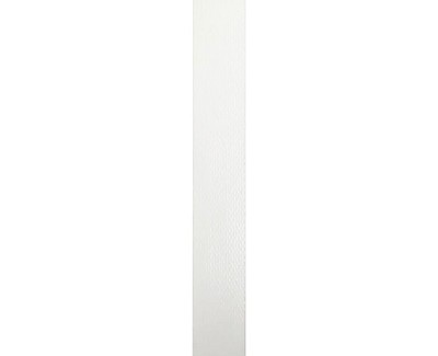 Edge tape 18 mm pvc coated polyester, white