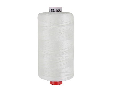 Amann Sewing thread polyester, thickness 40, 350 meters, white