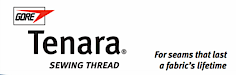 Gore Tenara PTFE sewing thread, 40, 300 meters, uv resistant, colourless