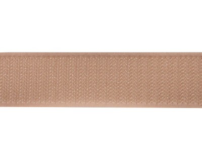 Velcro tape 20 mm beige, hard, hook