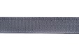 Velcro tape 20 mm grey, hard, hook